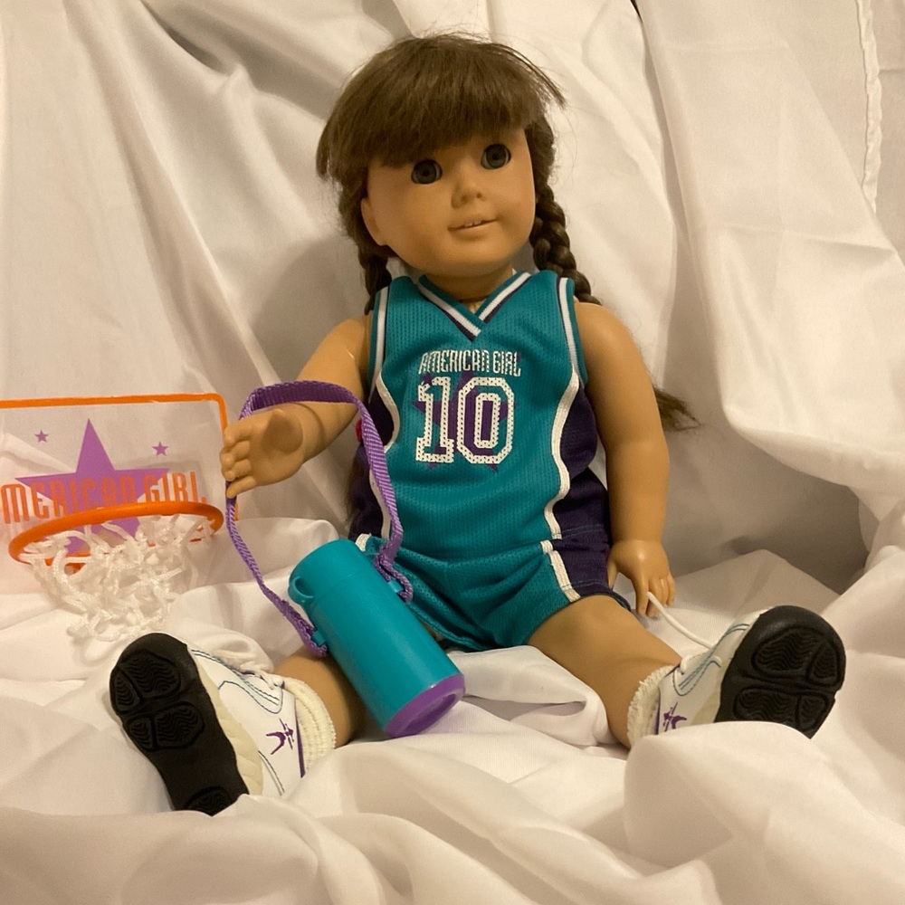 American Girl Basketball Jersey and Accessories